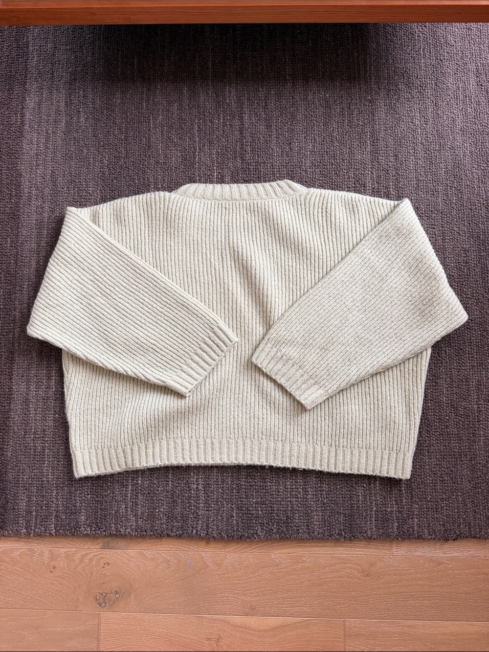 James Street Co. Blake Sweater in Soft Sage - Picture 4 of 4